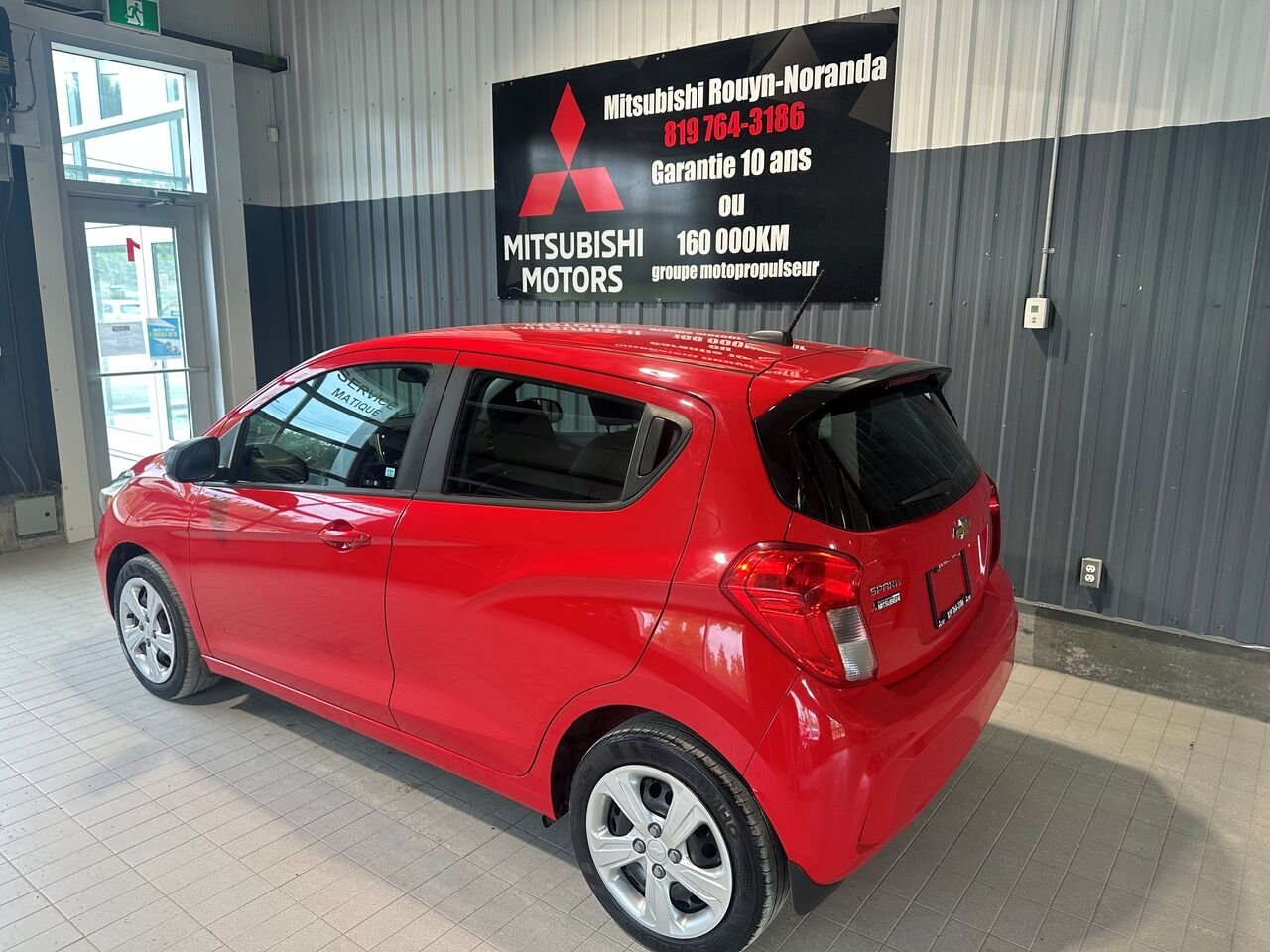 Chevrolet Spark A02405 2021 Rouge Amos - photo #2