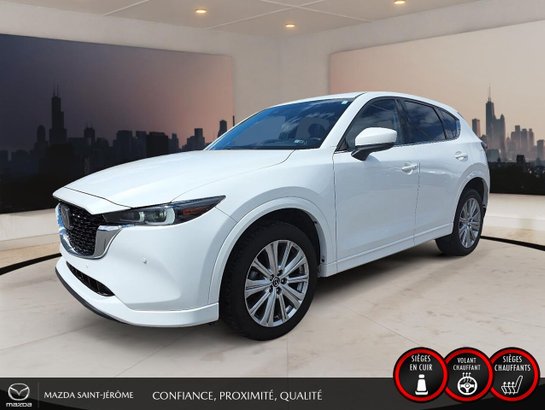 Mazda CX-5 Signature | AWD | TOIT OUVRANT | CUIR | 2022 Blanc