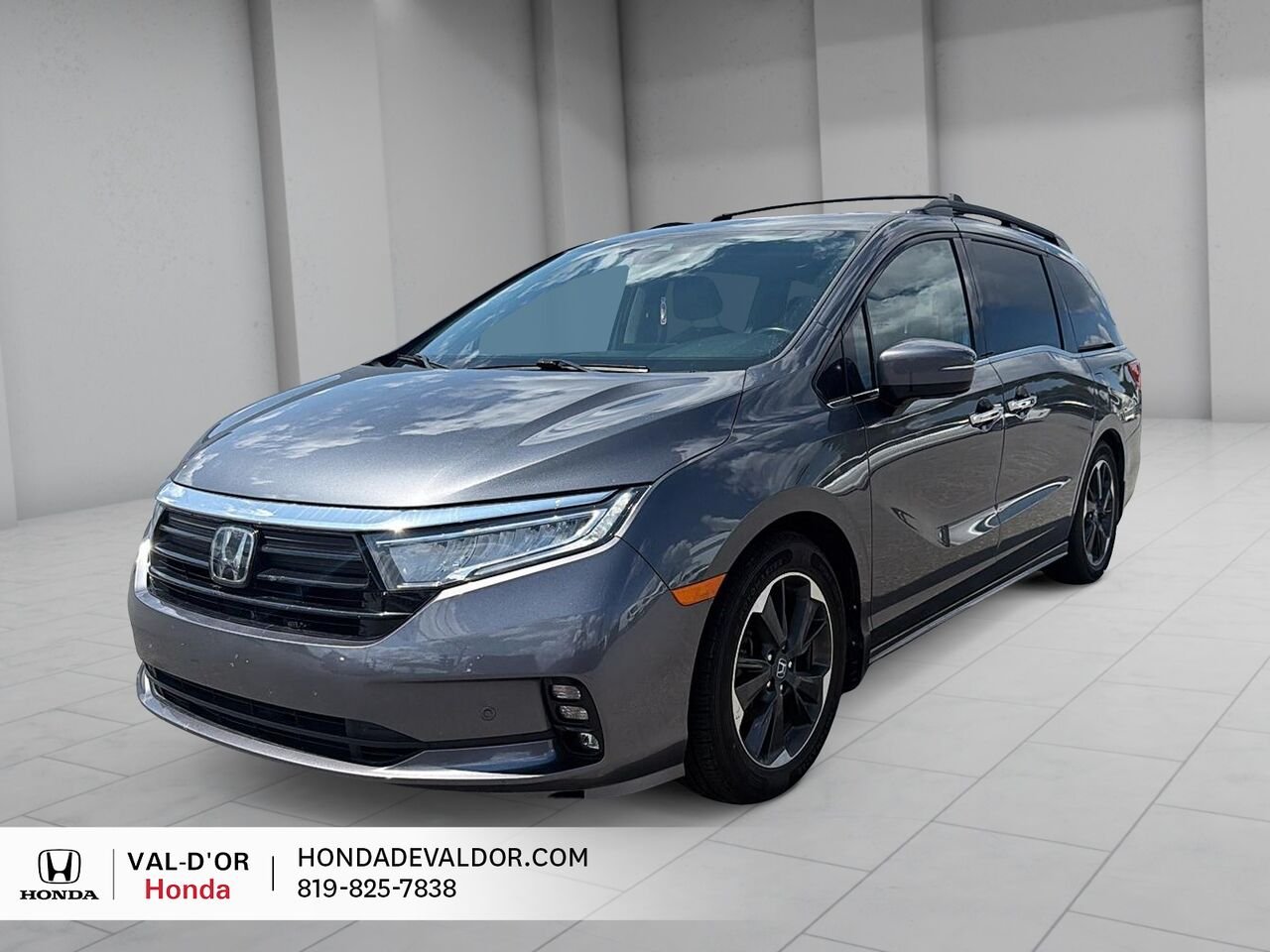 2023 Honda Odyssey TOURING TOUT ÉQUIPÉ GARANTIE PROLONGÉE Grey Val-d'Or - photo #0