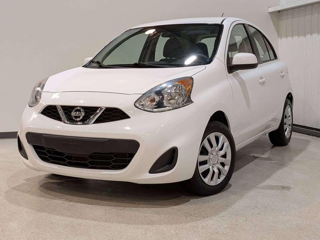 Nissan Micra 2017 Blanc Val-David - photo #0