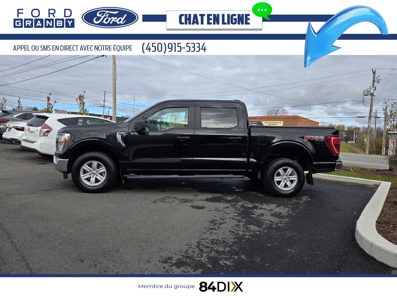 2022 Ford F-150 Black Granby - photo #3