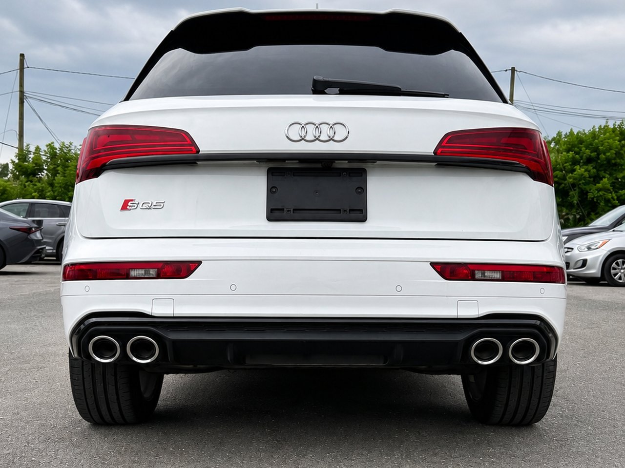 Audi SQ5 Technik 2021 Blanc Granby - photo #5