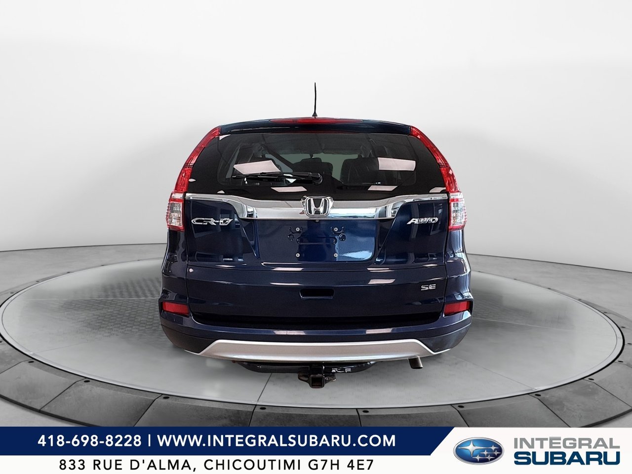 2016 Honda CR-V VIN 2HKRM4H44GH118642 Blue Chicoutimi - photo #2