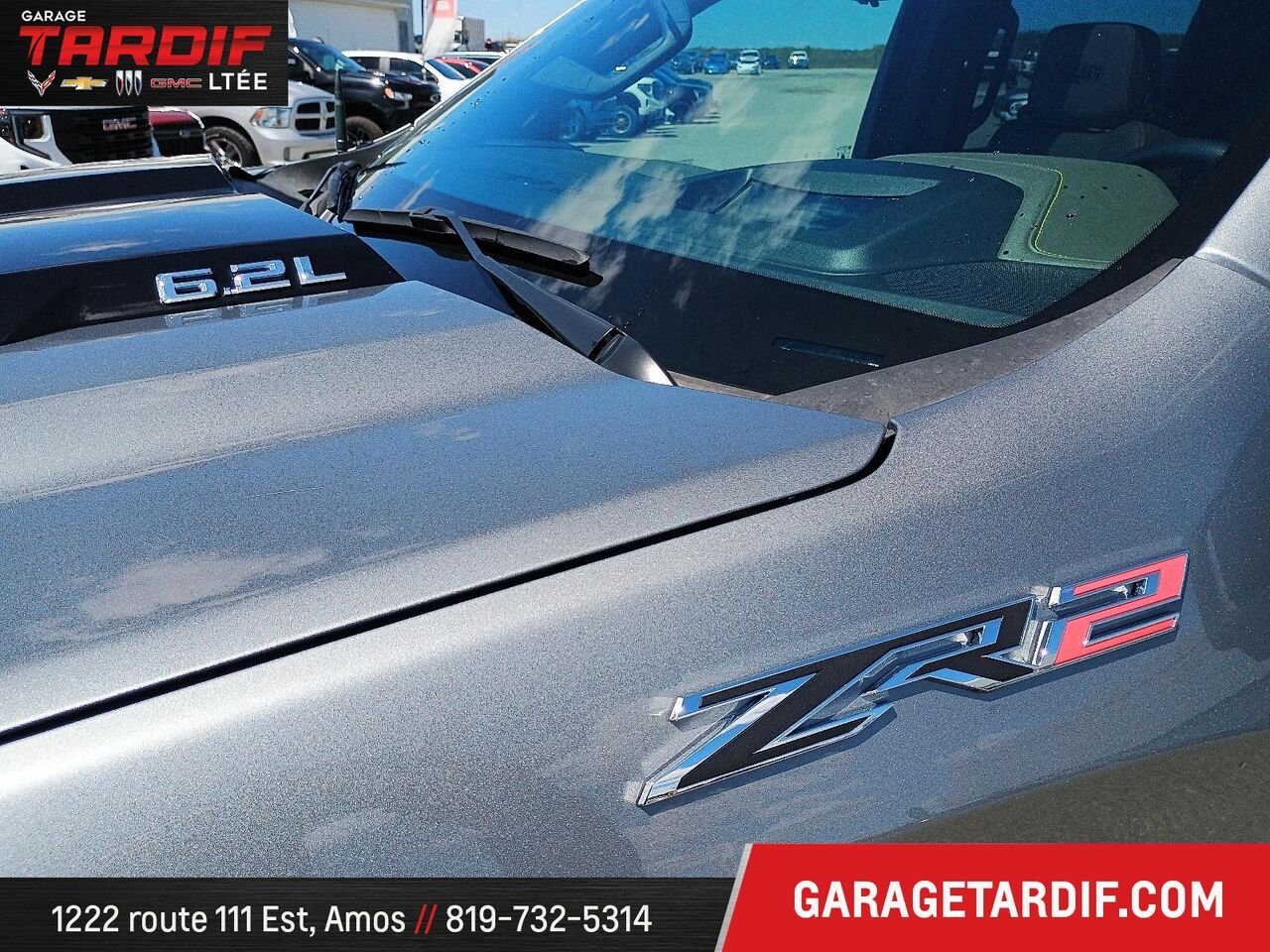 CHEVROLET Silverado 1500 ZR2 cabine multiplace 4RM 147 po 2023 Gris Rouyn-Noranda - photo #5