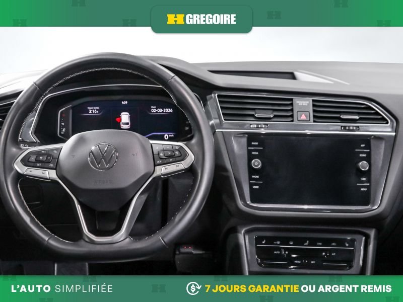 Volkswagen Tiguan 727473 | Comfortline AWD AUTO A/C CUIR TOIT MAGS CAM RECUL 2022 Gris Laval - photo #16