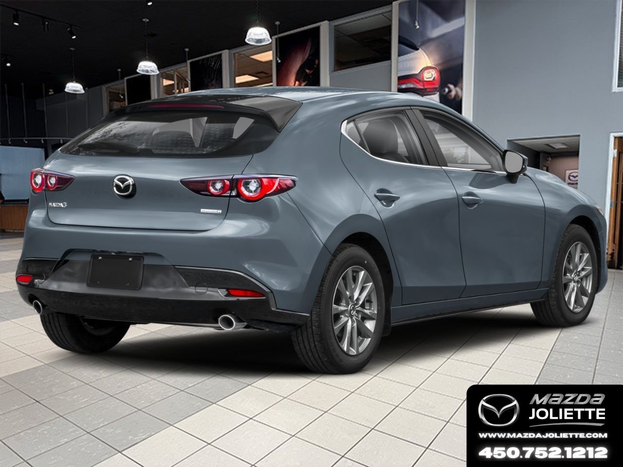 MAZDA Mazda3 Sport 2026 Gris polymétal métallisé Notre-Dame-des-Prairies - photo #2