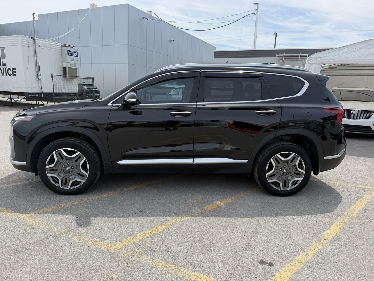Hyundai Santa Fe HYBRIDE RECHARGEABLE LUXURY AWD 2023 Noir Laval - photo #1