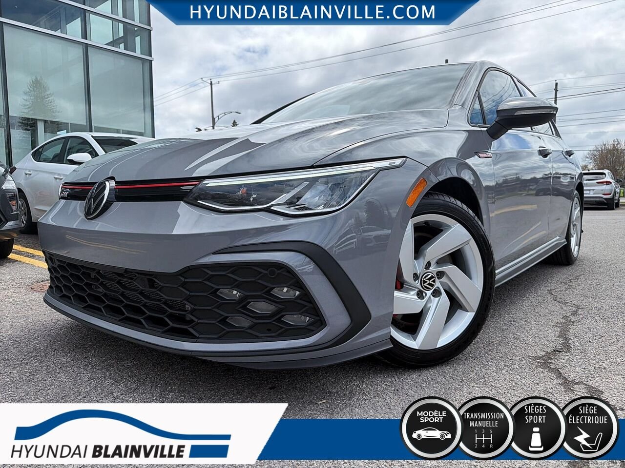 Volkswagen Golf GTI 2023 Gris Blainville - photo #0