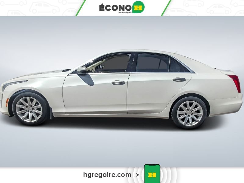 Cadillac CTS 2014 Blanc Laval - photo #4