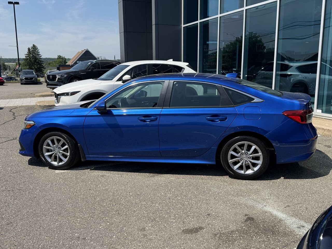 Honda Civic Berline 2022 Bleu Ste-Marie - photo #6