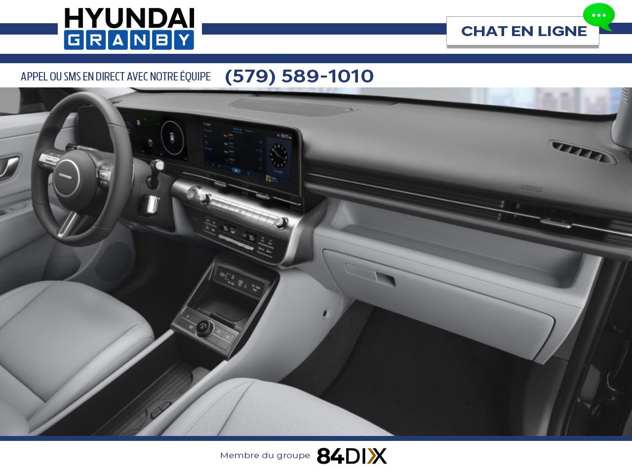HYUNDAI Kona 2026 Gris écotronique Granby - photo #4