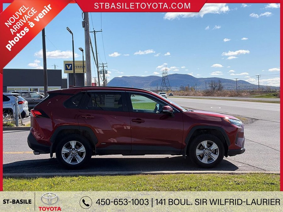 Toyota RAV4 Hybride 2024 2024 Rouge rubis nacré