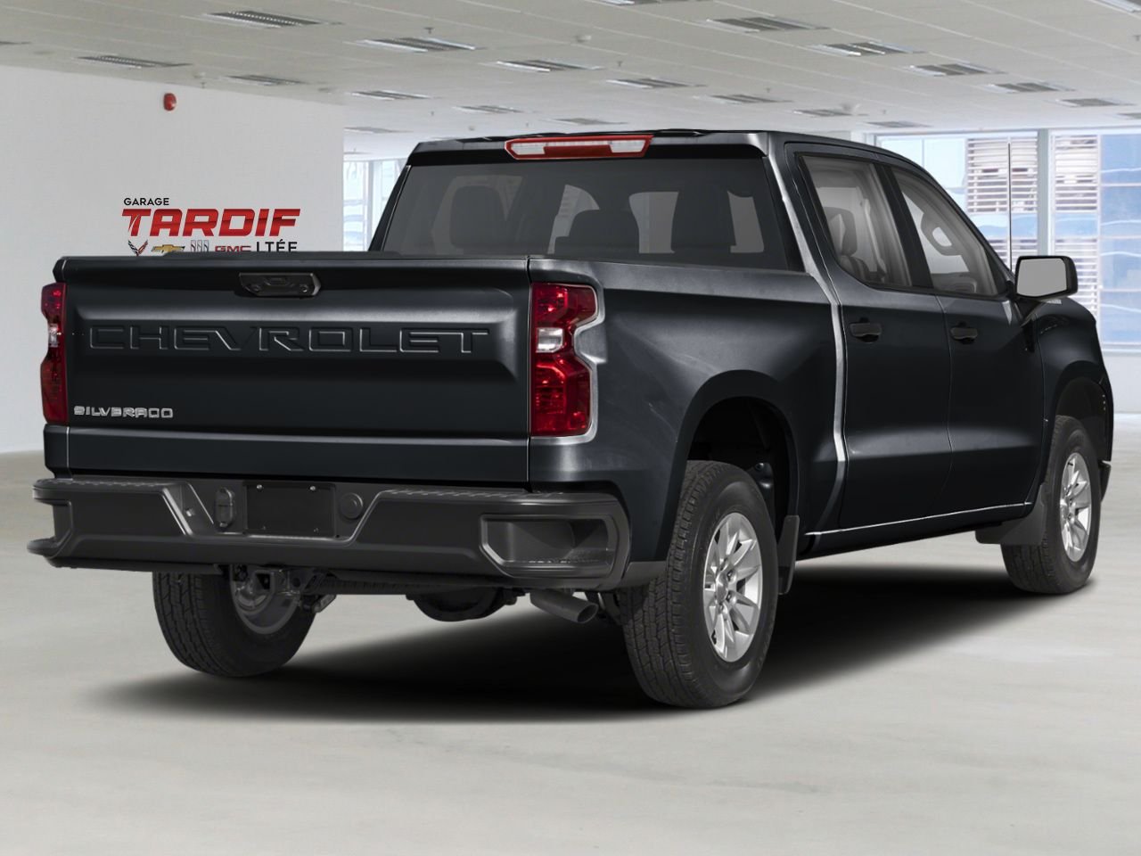 CHEVROLET Silverado 1500 Custom cabine multiplace 4RM 147 po 2026 Noir Amos - photo #2