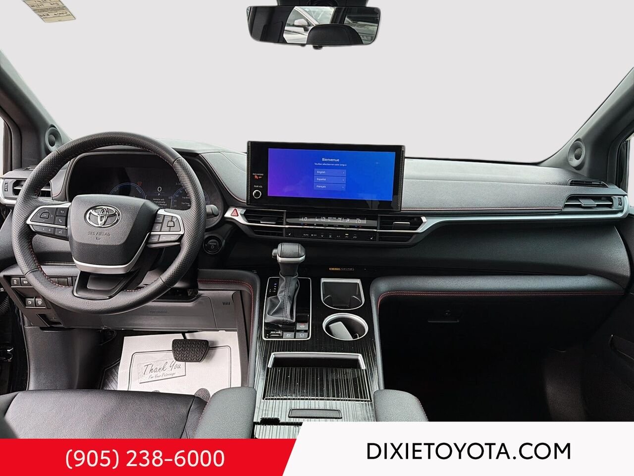2026 Toyota Sienna XSE AWD TEC PKG / HEATED SEATS / REAR-ENTERTAINMENT PLAYER / ALLOY WHEELS / CARPLAY AND ANDROID AUTO Black Mississauga - photo #18