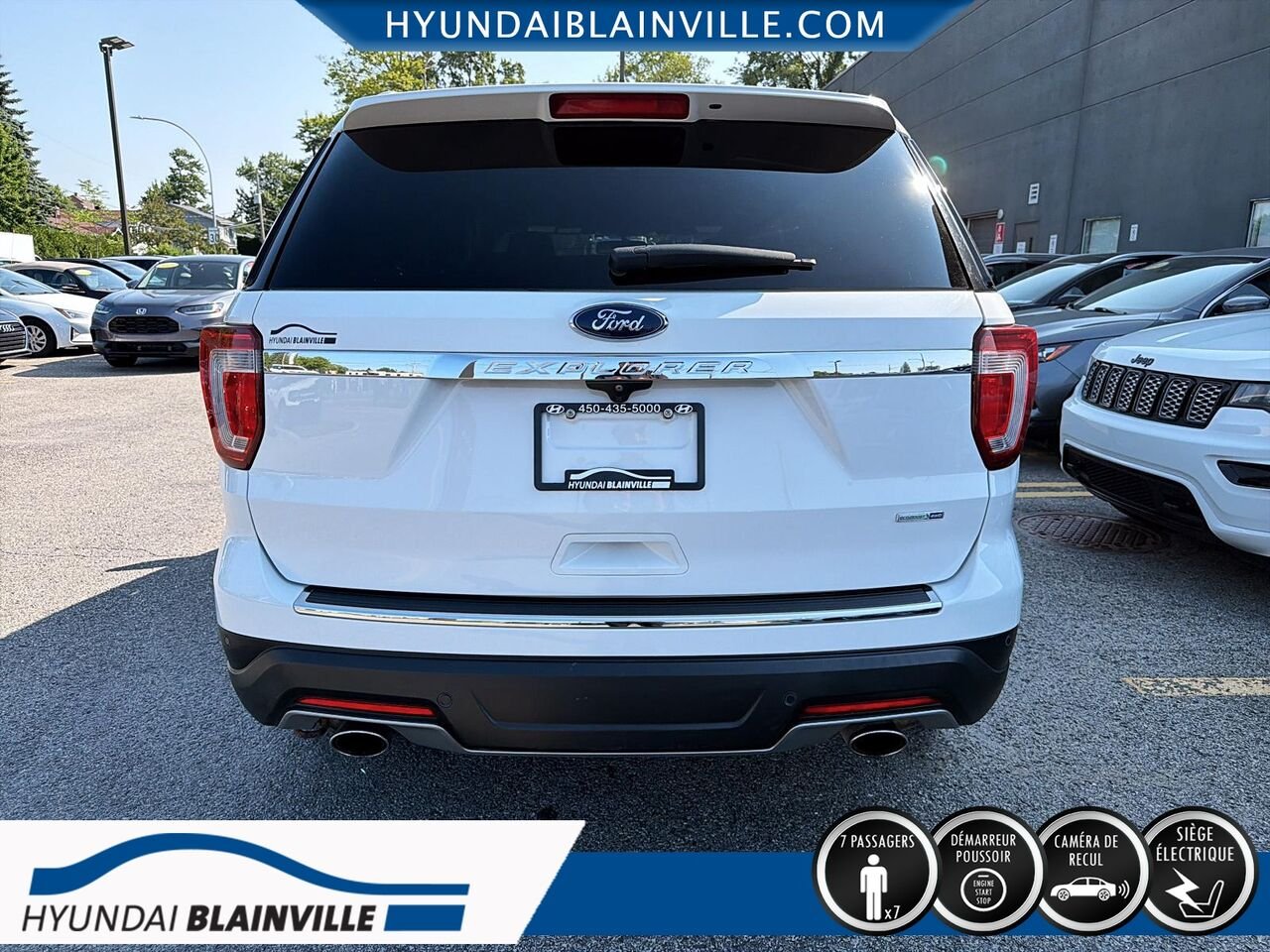 2018 Ford Explorer White Blainville - photo #4