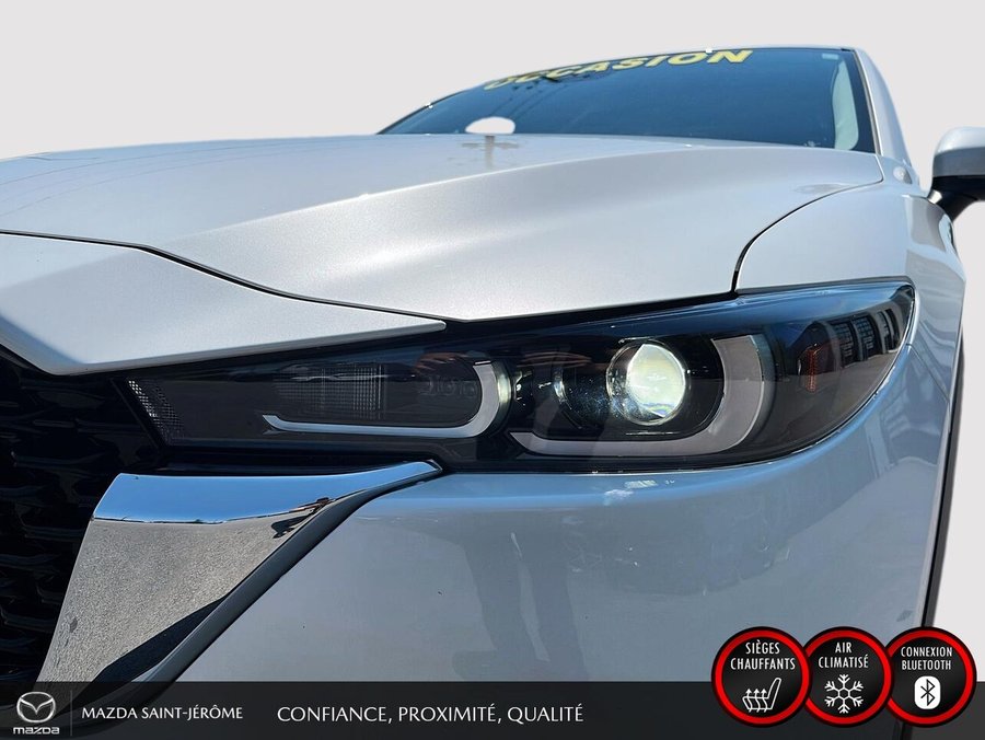 Mazda CX-5 GS LUXURY | TOIT OUVRANT | CUIR | AWD | 2023 Blanc