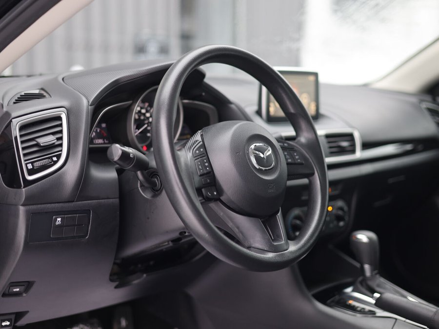 Mazda Mazda3 Berline 4 portes, boîte automatique, GX, Caméra de recule, Démarreur à distance, Cruise control 2016 Noir