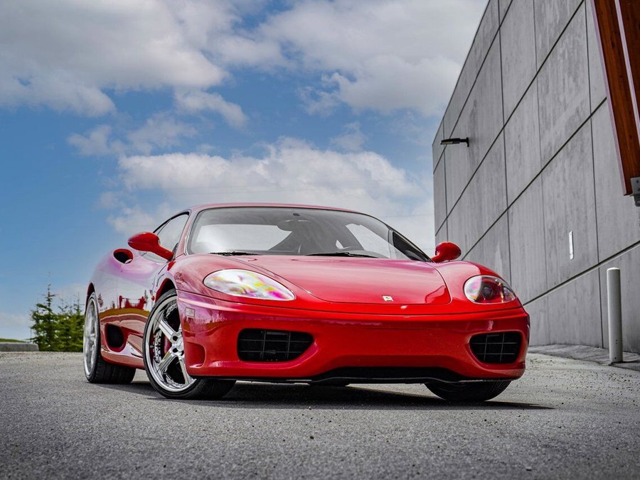 1999 Ferrari 360 Modena 1999 Red