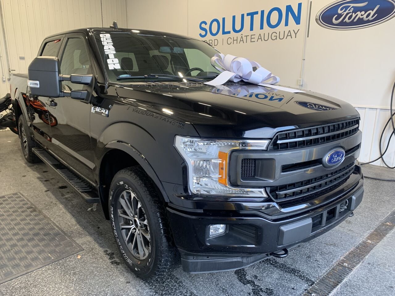 2019 Ford F-150 F-150 SUPERCREW XLT SPORT Black Châteauguay - photo #3