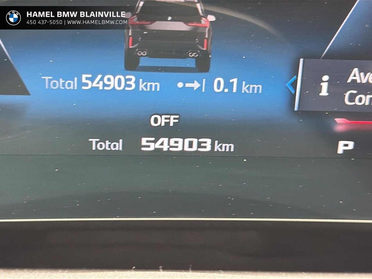 BMW X1 M35i xDrive véhicule d'activités sportives 2024 Noir Blainville - photo #12