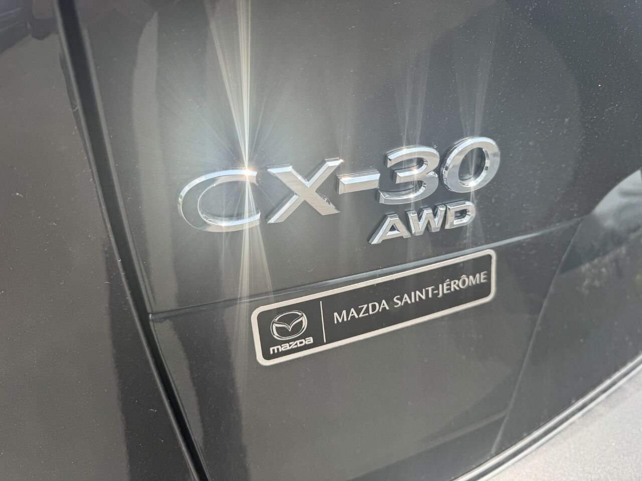 2026 Mazda CX-30 GS TI Machine Grey Metallic Saint-Jérôme - photo #10