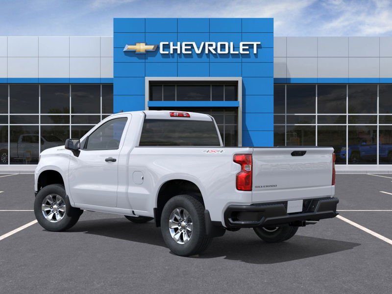 CHEVROLET Silverado 1500 WT cabine classique 4RM 126 po 2026 Blanc sommet Ottawa & Gatineau - photo #2