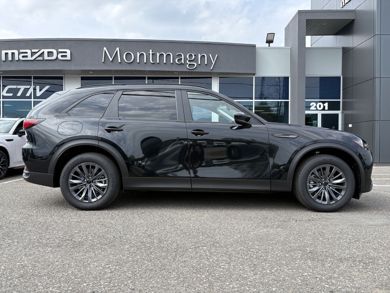 MAZDA CX-70 hybride rechargeable GS-L SC TI 2026 Noir de jais mica Montmagny - photo #2