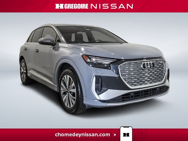 Audi Q4 e-tron 2022 Gris Saint-Eustache - photo #0