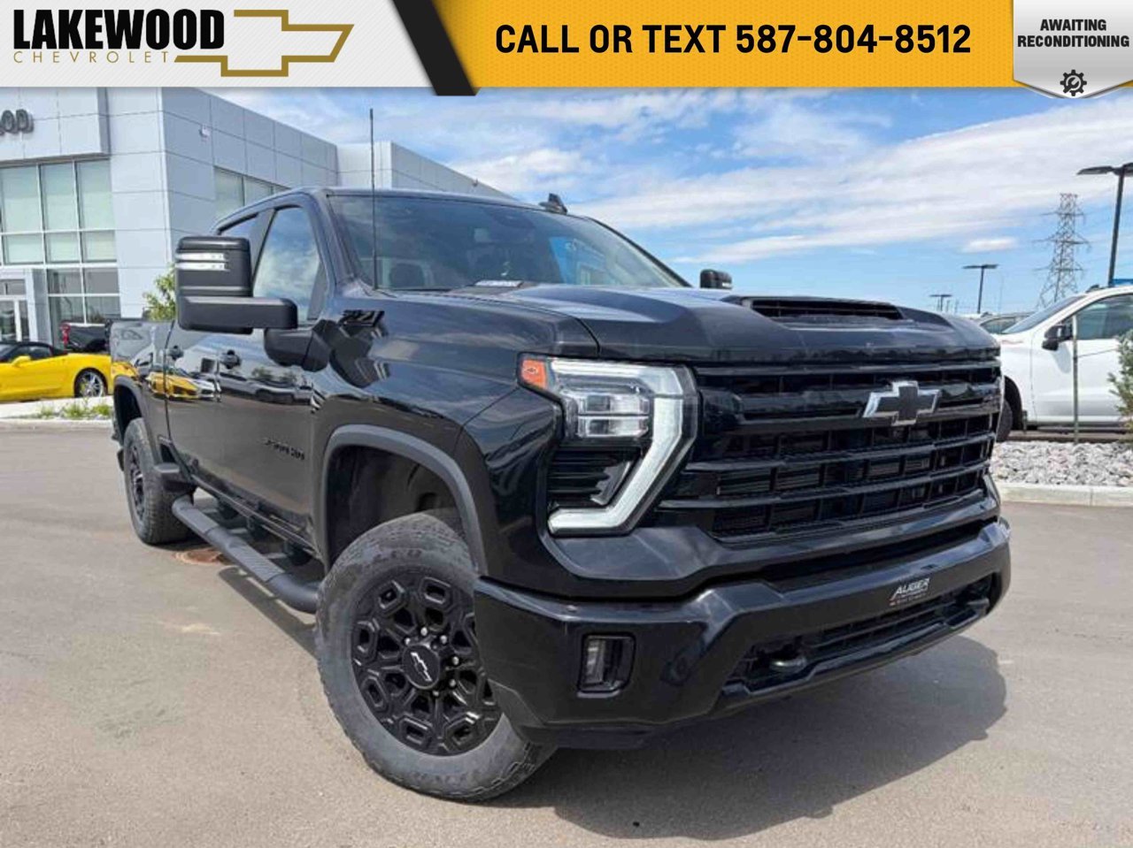 2024 Chevrolet Silverado 2500HD 4WD Crew Cab 159 LT Black Sherwood Park - photo #0