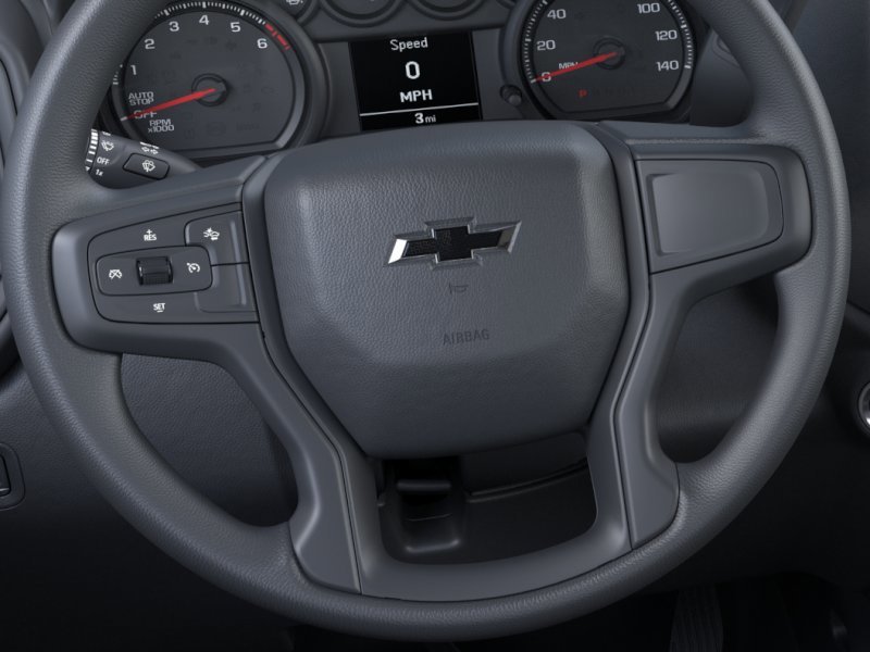 CHEVROLET Silverado 1500 Custom Trail Boss cabine multiplace 4RM 157 po 2026 NOIR Sherbrooke - photo #18