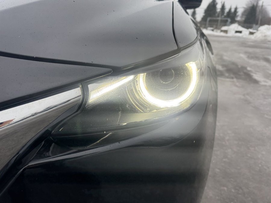 Mazda CX-9 KURO | EDITION CUIR ROUGE | MAGS | CAM DE RECUL 2022 Noir