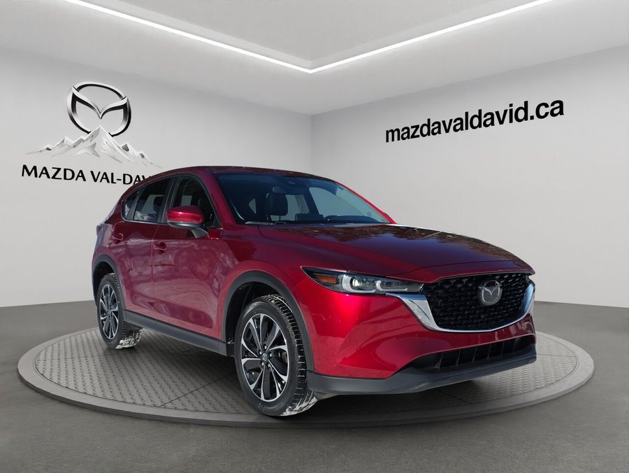 Mazda CX-5 GS AWD, Toit ouvrant, Volant chauffant, Sièges en cuir 2023 Rouge
