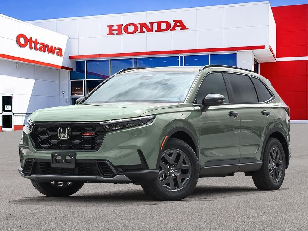 Honda CR-V hybride TrailSport AWD 2026 Ash Green Metallic Ottawa & Gatineau - photo #0