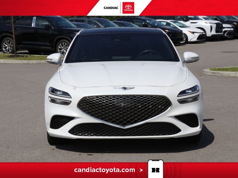 2022 Genesis G70 White Blainville - photo #2