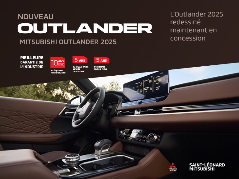 Nouveau Outlander 2025