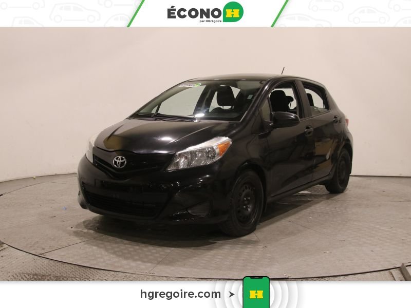 2014 Toyota Yaris Black Saint-Eustache - photo #2