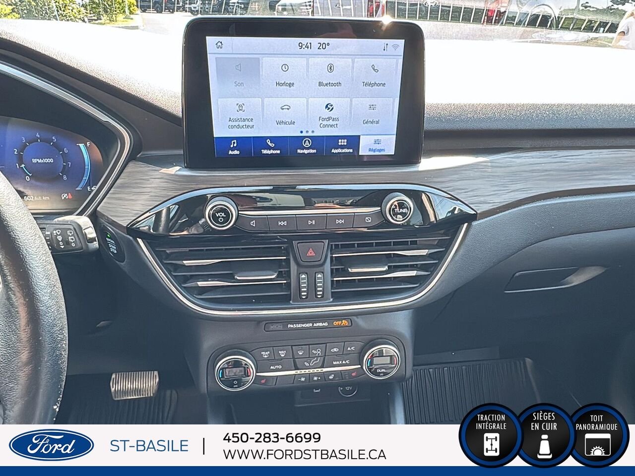 2020 Ford Escape Black Saint-Basile-le-Grand - photo #21
