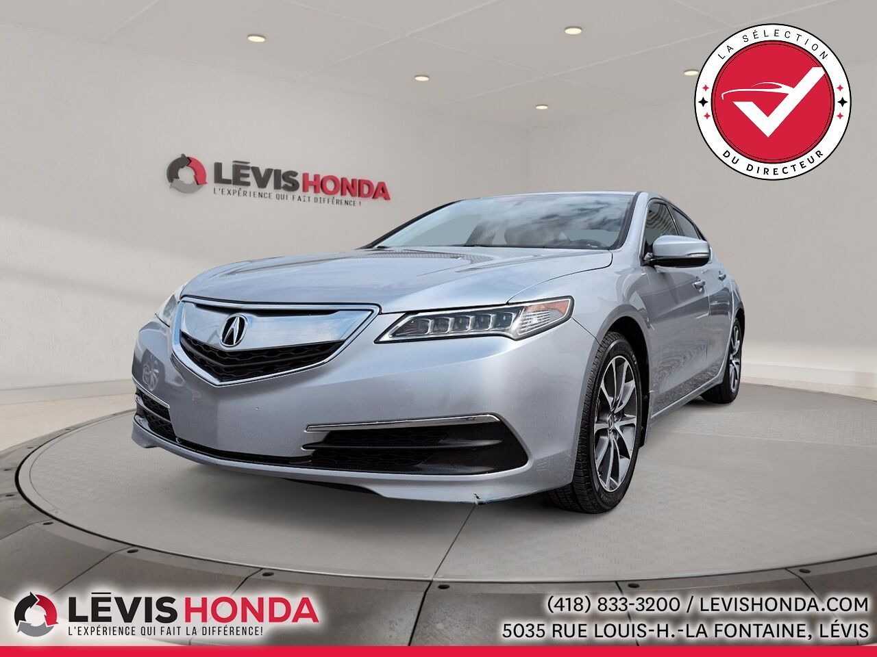 Silver 2017 Acura TLX Sedan