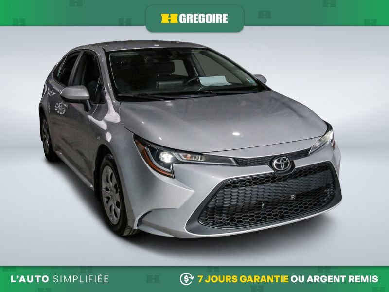 Toyota Corolla 730222 | LE AUTO GR ELECT CAM RECUL BLUETOOTH 2021 Gris Laval - photo #0