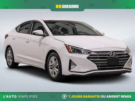 Hyundai Elantra 2020 2020 Blanc
