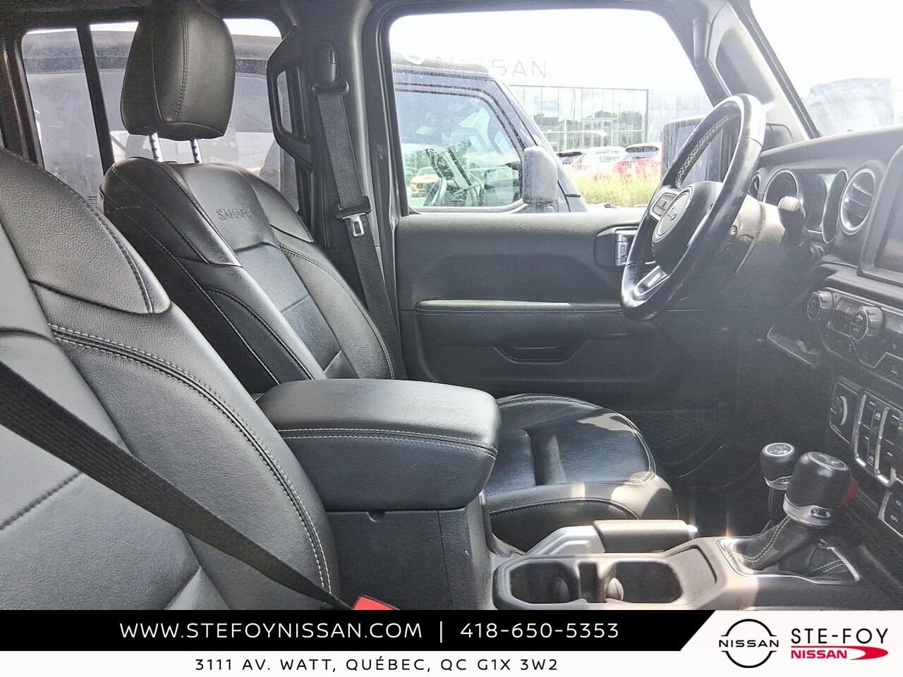 Jeep Wrangler 4xe SAHARA UNLIMITED 2022 Gris Ste-Foy - photo #2