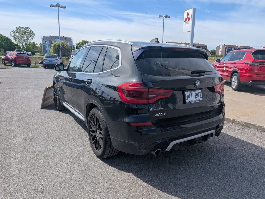 BMW X3 X3 xDrive30i EXECUTIVE PACKAGE-CUIR-TOIT PANO-SIÈGES CHAUFFANTS 2019 Noir
