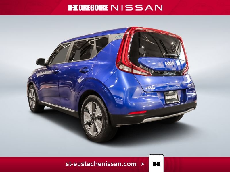 Kia Soul SE4477 | EV Premium CUIR ELECTRIQUE MAGS 2022 Bleu Laval - photo #7
