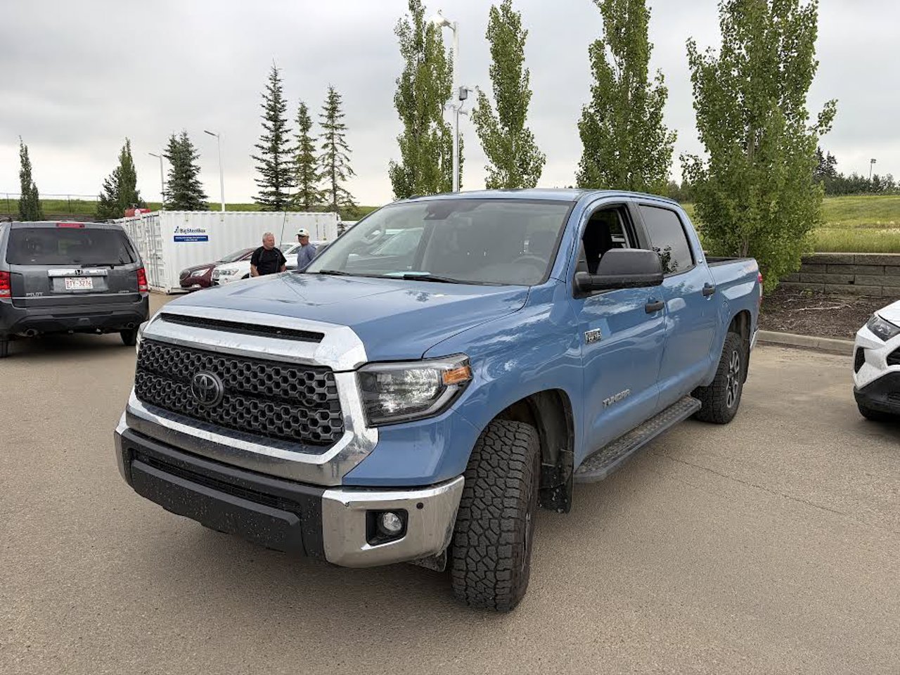 2019 Toyota Tundra 4x4 Crewmax SR5 Plus 5.7L Cavalry Blue Sherwood Park - photo #2