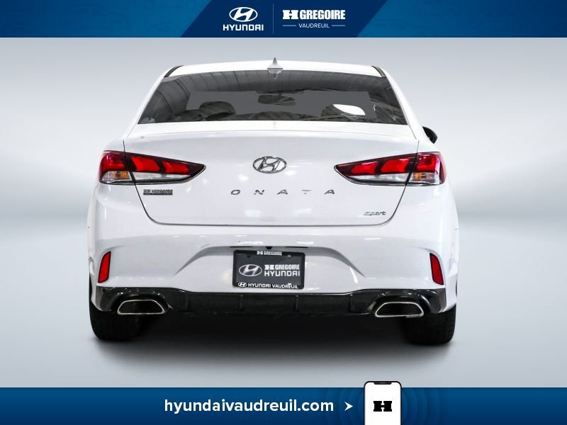 2018 Hyundai Sonata White Blainville - photo #8