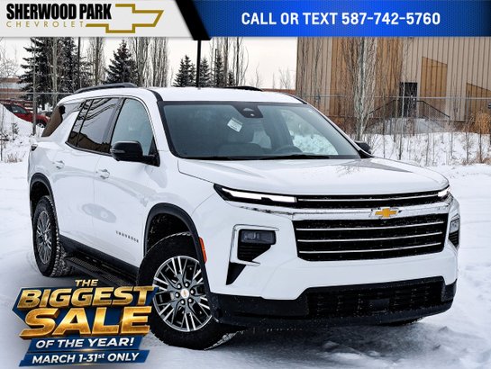 2024 Chevrolet Traverse 2024 White
