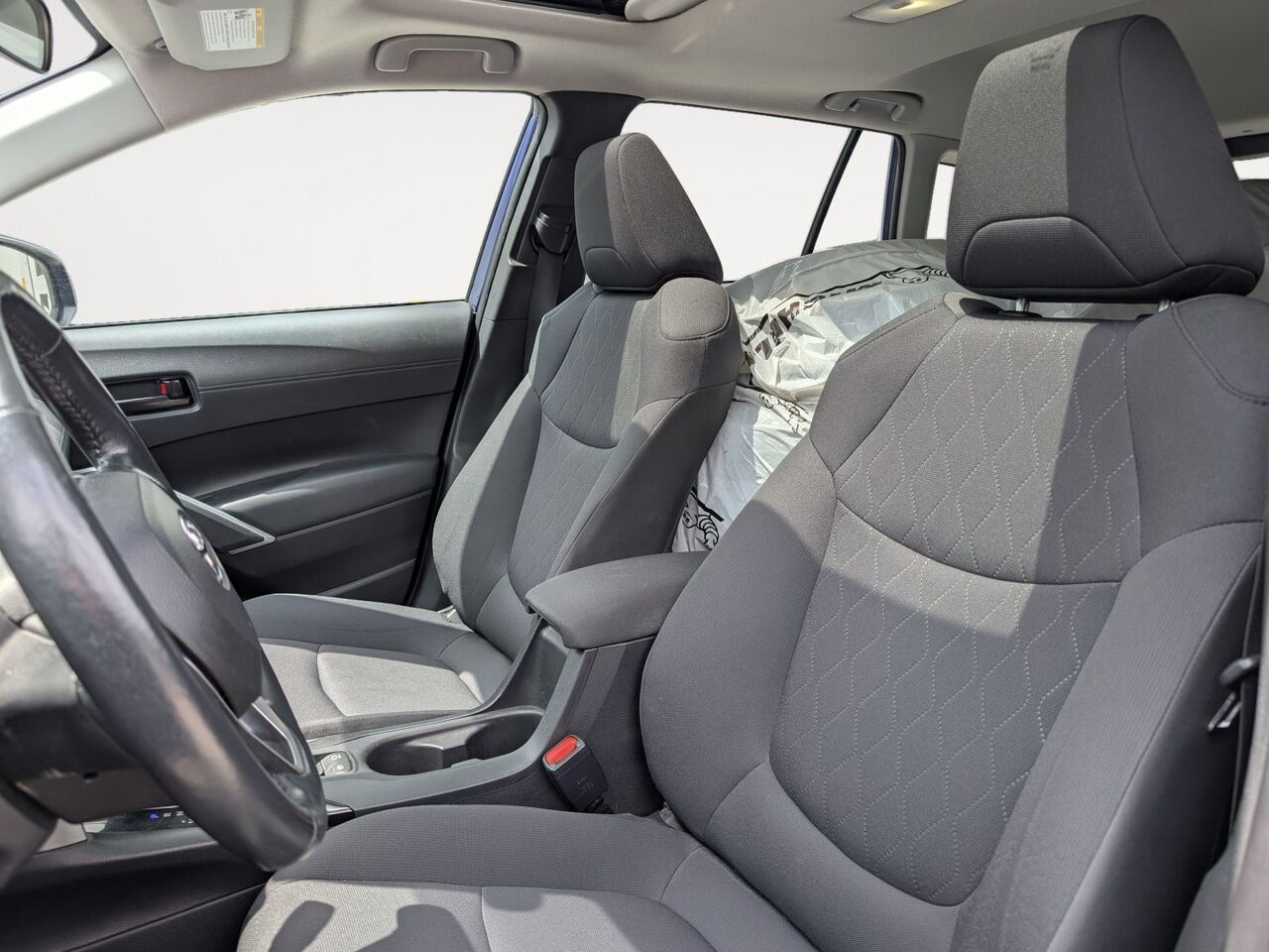Toyota Corolla Cross LE/SIÈGES CHAUFFANTS/VOLANT CHAUFFANT/CAMÉRA DE RECUL/BLUETOOTH/AC 2022 Bleu Sherbrooke - photo #7