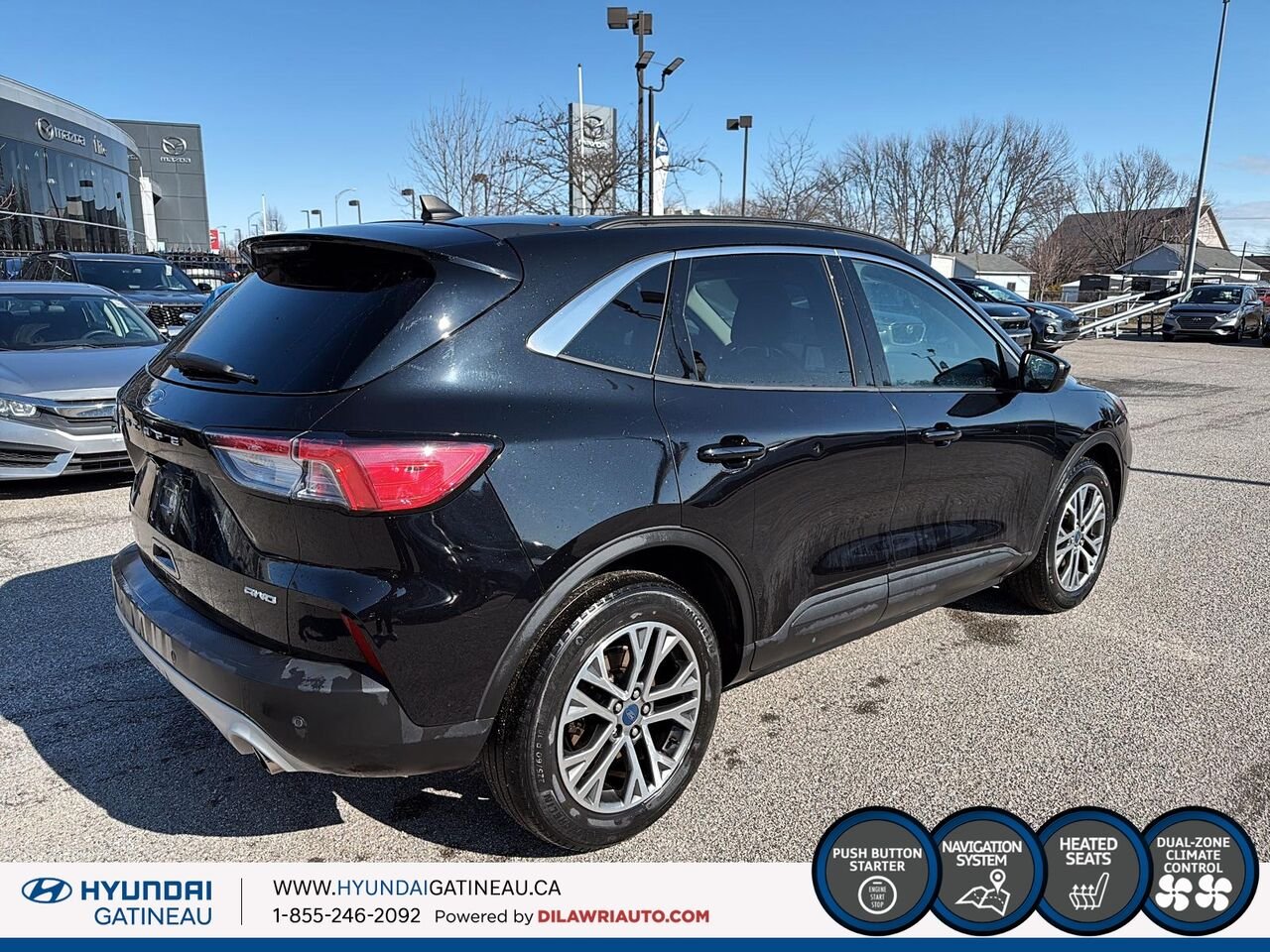 2022 Ford ESCAPE SEL Black Ottawa & Gatineau - photo #7