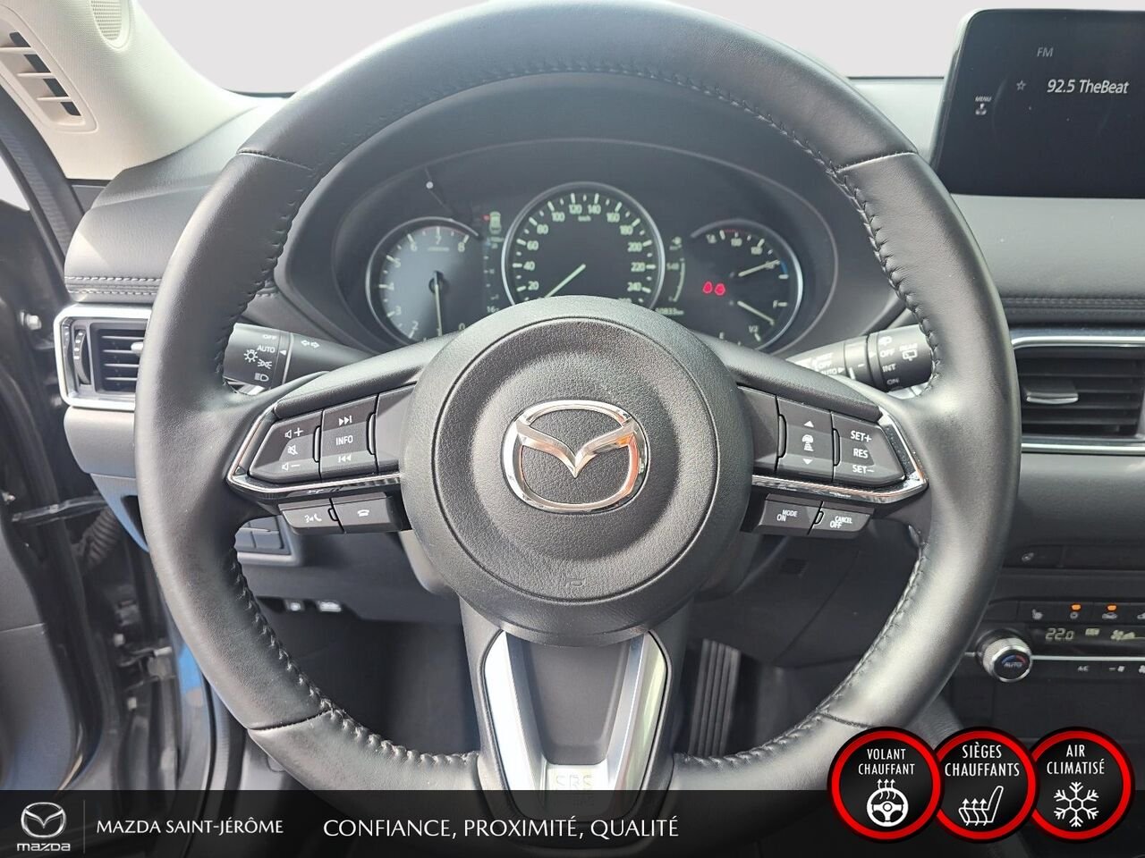 2025 Mazda CX-5 GS | CUIR | AWD | MAGS | Grey Saint-Jérôme - photo #13