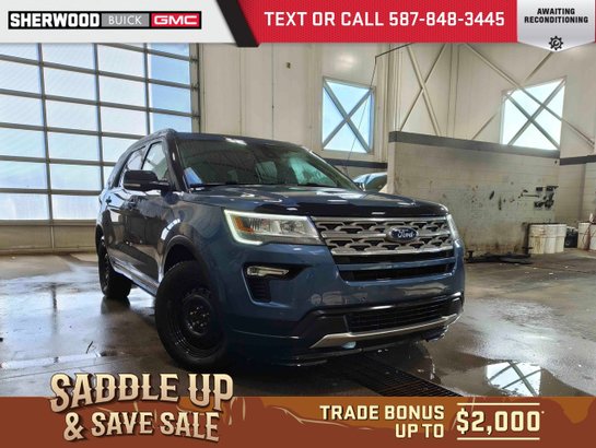 2018 Ford Explorer 2018 Blue
